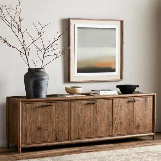 94'' Cayenne  Solid Wood Sideboard