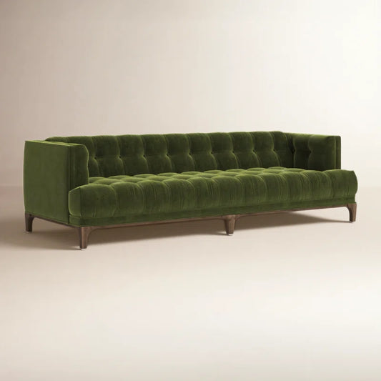 91'' Tufted Tuxedo Sofa