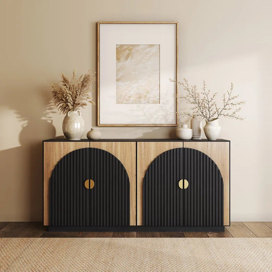 64.8" Corbey Fluted Arc Accent Sideboard